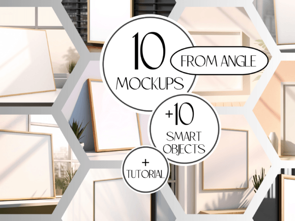 Download 10 Frame Mockup Bundle, Frame PSD Mockup - Frame psd mockup Collection